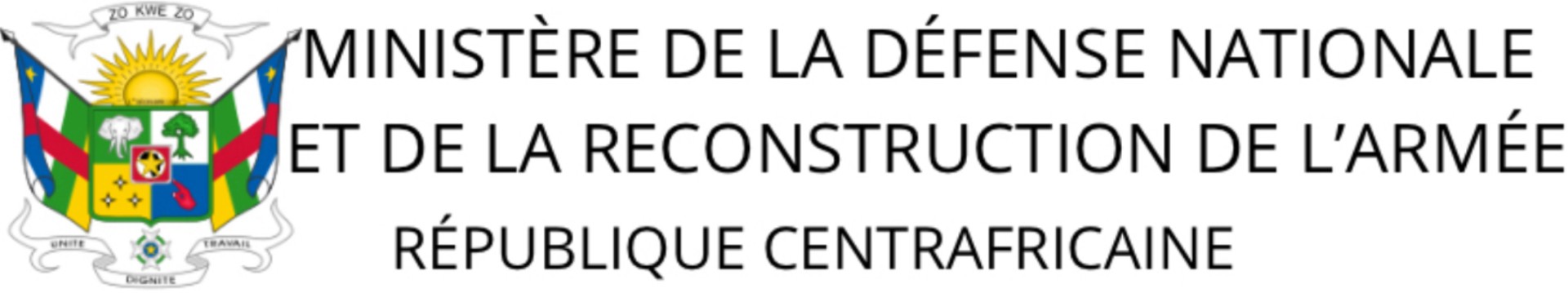 MINISTÈRE DE LA DÉFENSE NATIONALE ET DE LA RECONSTRUCTION DE L’ARMÉE - CENTRAFRIQUE